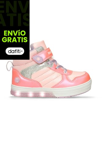 Tenis Para Niña Bubblegummers Cereza Sirena First Step Girls 1 + Bubblegummers