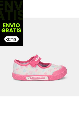 Baletas Bebé Para Niña Bubblegummers Azul Tutis 15-21 Bubblegummers