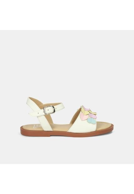 Sandalias Infantil Para Niña Bubblegummers Blanco Taerin Mary 22-25