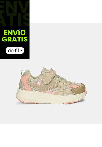 Tenis Para Niña Bubblegummers Café Con Leche Utilidad Ethan Bubblegummers
