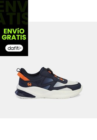 Tenis Infantil Para Niño Bubblegummers Blanco Sumir Bubblegummers