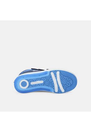 Bota Con Luces Para Niño Bubblegummers Azul Neon