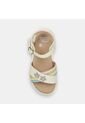Sandalia Para Niña Bubblegummers Blanco Tais de Bubblegummers