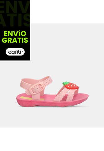 Sandalia Para Niña Bubblegummers Fucsia Treza Paulina Bubblegummers