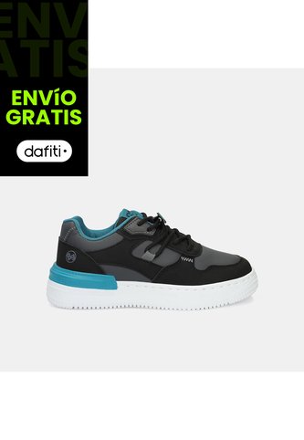 Tenis Junior Para Niño Bubblegummers Gris Teslo Aticuss 30-33 Bubblegummers
