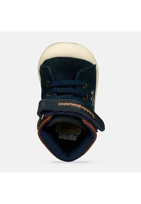 Tenis Bebé Para Niño Bubblegummers Negro-Miel Salmon