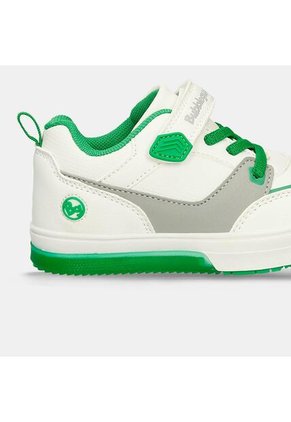 Tenis Infantil Para Niño Bubblegummers Blanco Sumir