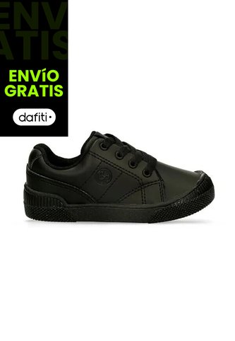 Tenis Escolares Para Niños Bubblegummers Negro Kristiano Bubblegummers
