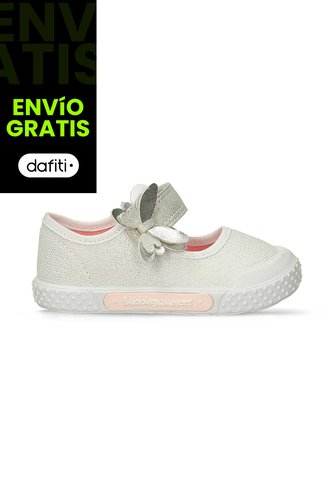 Tenis Bebé Para Niña Bubblegummers Champaña- Quilla Bubblegummers