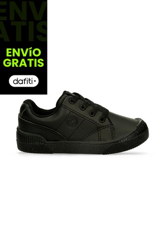 Tenis Escolares Para Niños Bubblegummers Negro Kristiano Bubblegummers