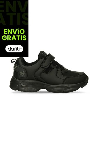 Tenis Junior Para Niño Bubblegummers Negro Reshel Bubblegummers