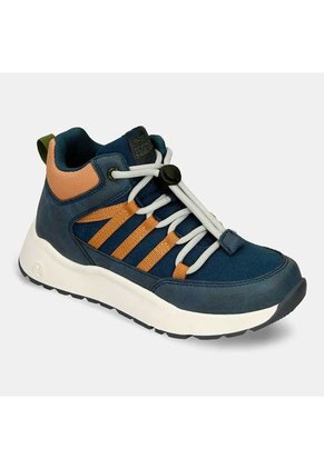 Tenis  Junior Para Niño Bubblegummers Azul-Camel Shaaz