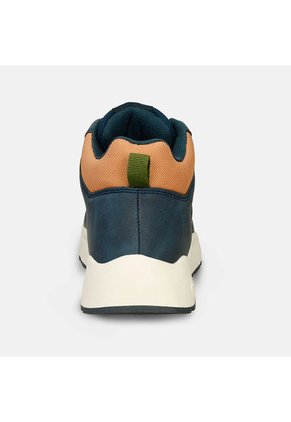 Tenis  Junior Para Niño Bubblegummers Azul-Camel Shaaz