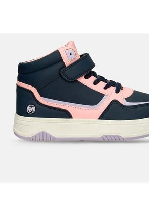 Tenis Junior Para Niña Bubblegummers Azul-Rosado Sagrario