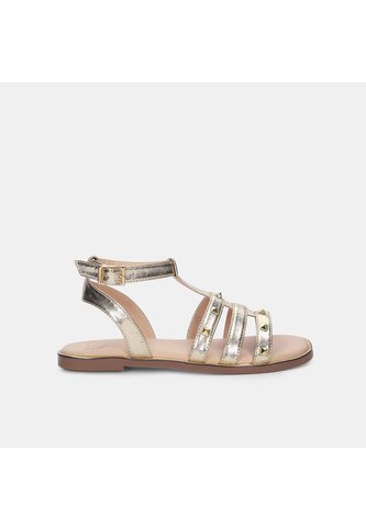 Sandalias Para Niña Bubblegummers Beige Heaven Junior Girls 6 + Bubblegummers
