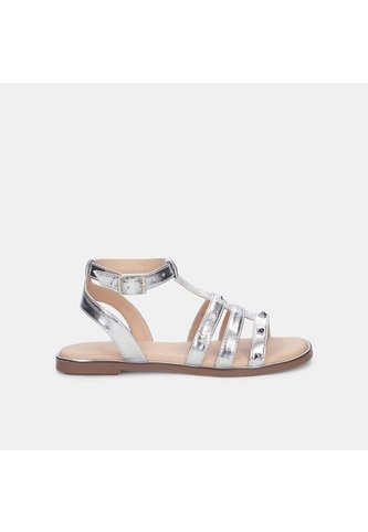 Sandalias Para Niña Bubblegummers Gris Heaven Junior Girls 6 + Bubblegummers