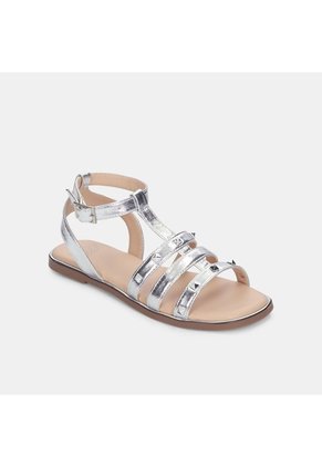 Sandalias Para Niña Bubblegummers Gris Heaven Junior Girls 6 +