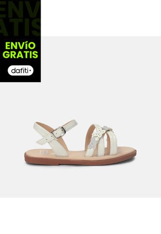 Sandalia Niña Bubblegummers Blanco Taisha Simona Bubblegummers
