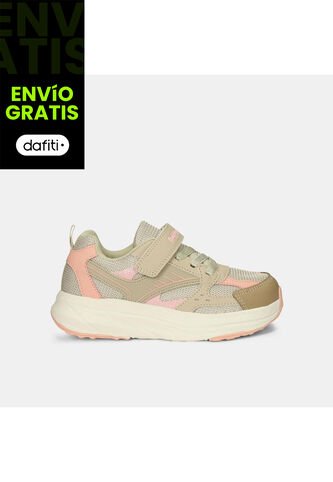 Tenis Para Niña Bubblegummers Café Con Leche Utilidad Ethan Bubblegummers