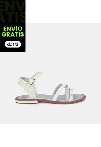 Sandalias Para Niña Bubblegummers Gris Bosny Junior Girls 6 + Bubblegummers