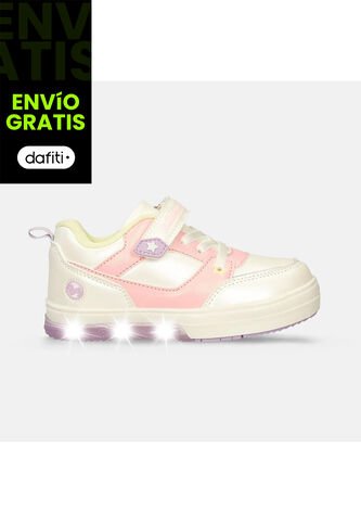 Tenis Con Luces Para Niña BubblegummersSoraida Bubblegummers