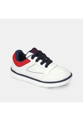 Tenis Escolar Infantil Para Niños Bubblegummers Negro Jalapeño