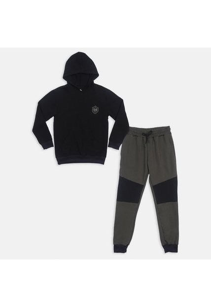 Conjunto Para Niño Bubblegummers Negro Kolizo