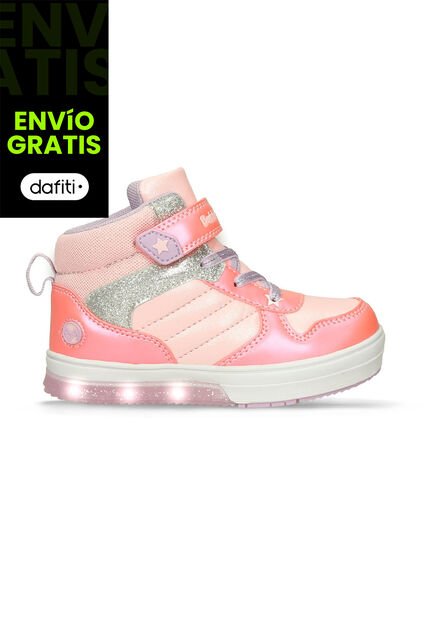 Tenis Bebé Para Niña Bubblegummers Azul Tamara 15-21