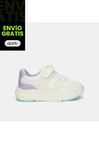 Tenis Para Niña Bubblegummers Multicolor Vika Jogging Bg First Step Girls 1 + Bubblegummers
