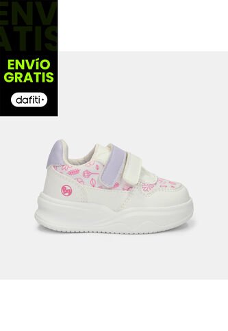 Tenis Para Niña Bubblegummers Multicolor Nico Prewalker Girls 0 + Bubblegummers