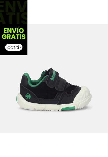 Tenis Para Niño Bubblegummers Negro Echo