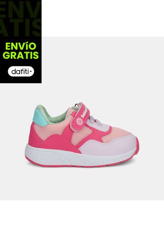 Tenis Para Niña Bubblegummers Fucsia Bubblegummers