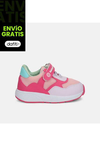 Tenis Para Niña Bubblegummers Fucsia