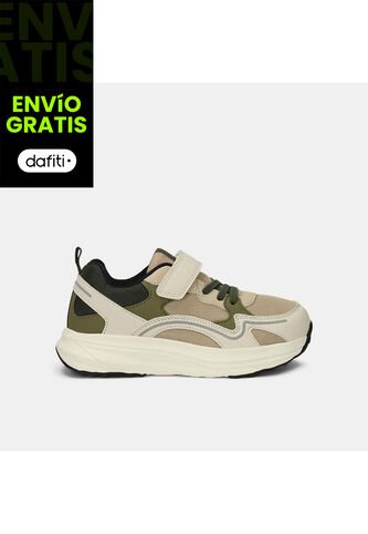 Tenis Para Niño Bubblegummers Verde Titan Ethan Bubblegummers