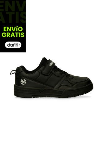Tenis Escolares Para Niño Bubblegummers Negro Marcelo Gymnastics Bubblegummers