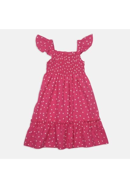 Vestido  Para Niña  Azul Oliva