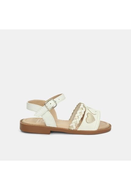 Sandalias Infantil Para Niña Bubblegummers Gris 26-29