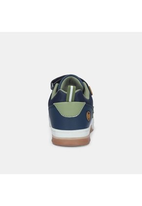 Tenis Con Luces Para Niño Bubblegummers Azul Neon