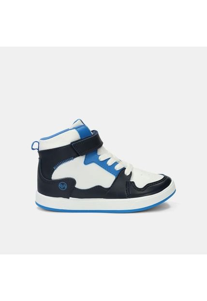 Tenis Infantil Para Niño Bubblegummers Multicolor Truco 30-33