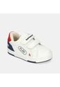 Tenis Para Niño Bubblegummers Blanco Terra Court Bg de Bubblegummers