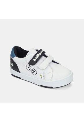 Tenis Para Niño Bubblegummers Blanco Terra Court Bg