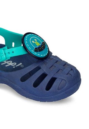 Sandalias Bebé Para Niño Bubblegummers Azul-Verde Rodriguez