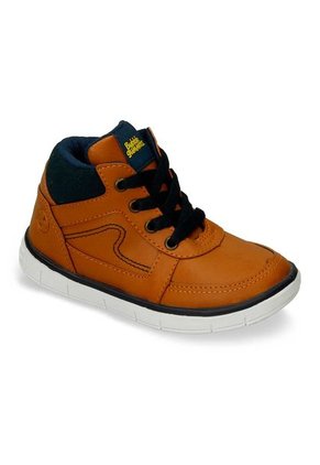 Botas Infantil  Para Niño Bubblegummers Camel-Azul Querido