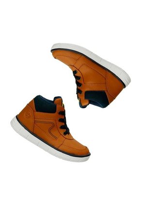 Botas Infantil  Para Niño Bubblegummers Camel-Azul Querido