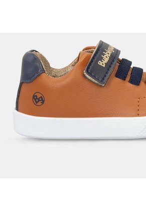 Tenis Bebé Para Niño Bubblegummers Camel-Azul Silvito