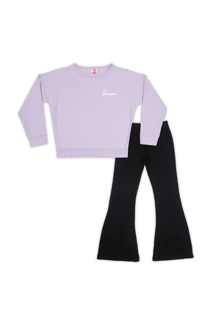 Conjunto Lila-Negro Bubblegummers Ilda Niña