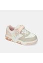 Tenis Con Luces Para Niña Bubblegummers Blanco Gunter First Step Girls 1 + de Bubblegummers