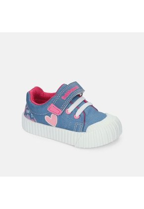 Tenis Para Niña Bubblegummers Violeta Aloe Panda Prewalker Girls 0 +