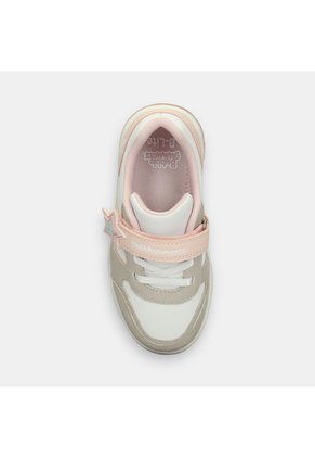 Tenis Con Luces Para Niña Bubblegummers Blanco Gunter First Step Girls 1 +