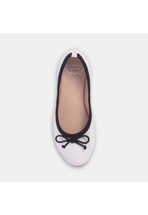 Baletas Para Niña Bubblegummers Blanco Hayley Junior Girls 6 +